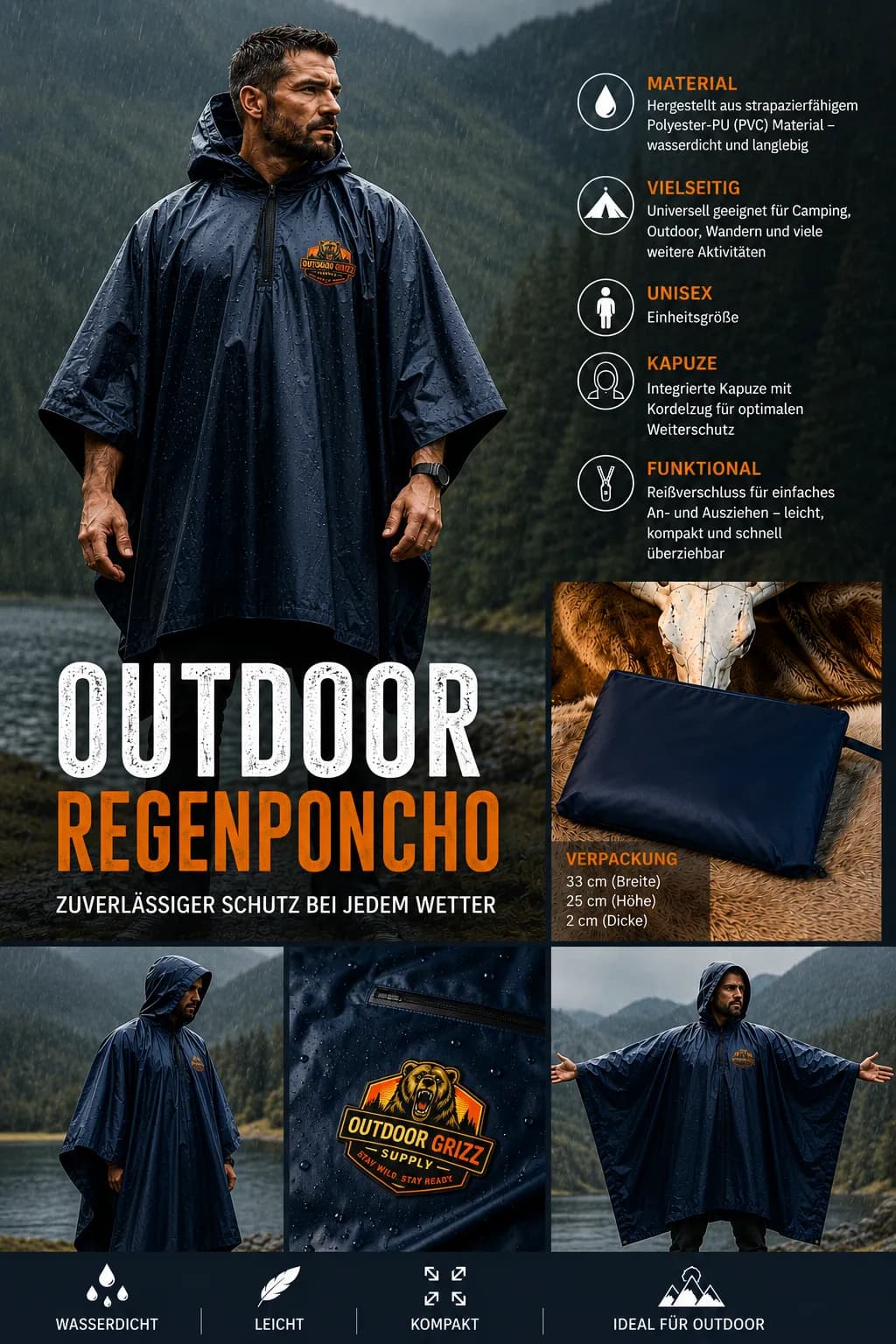 Outdoor-Regenponcho